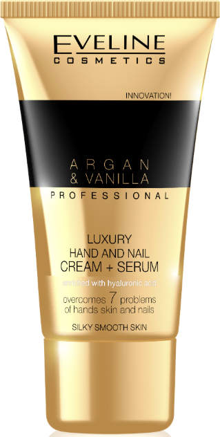 Крем-сироватка для рук і нігтів Eveline Argan&Vanilla (100мл.)