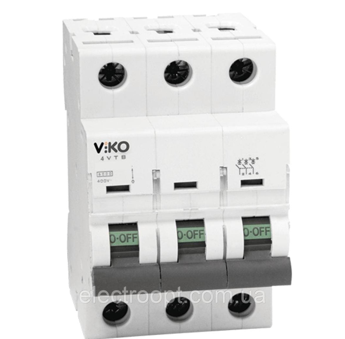 Автоматичний вимикач 3C 50А 4,5 кА 230/400V Тип C VIKO