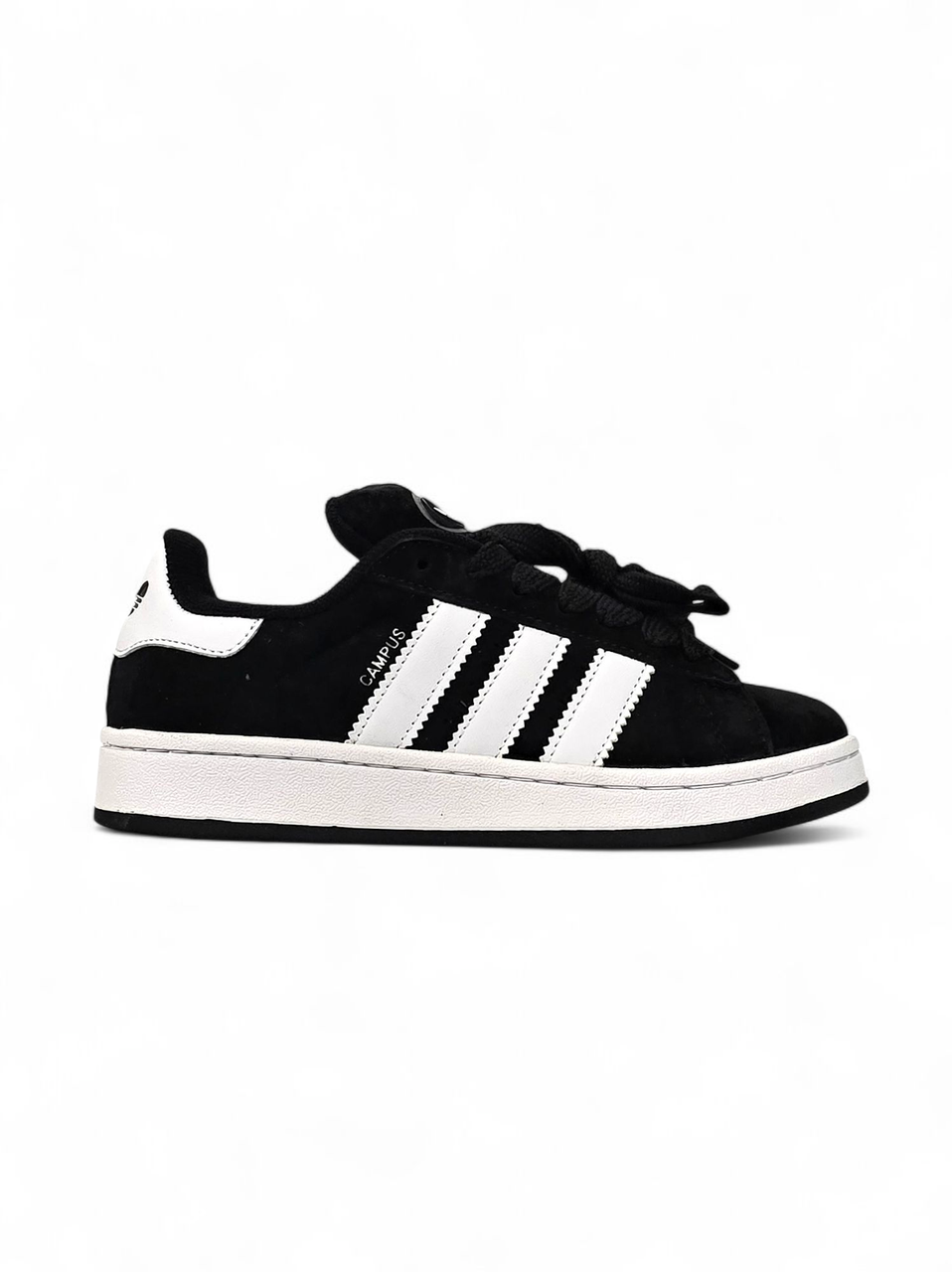 Жіночі Кросівки Adidas Campus 00s Premium Black White / Адідас Кампус 00с