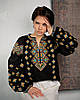 Жіноча вишиванка чорна ПП7449, фото 3