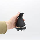 Інфрачервоний масажер від целюліту з маслом для масажу LY-812, Чорний / Мікрострумовий масажер для тіла, фото 4