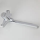 Змішувач для ванни FRAP F22063 з довгим виливом, латунь, хром, фото 3