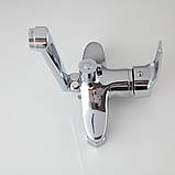 Змішувач для ванни FRAP F22063 з довгим виливом, латунь, хром, фото 5