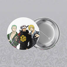 Значки 56 мм One Piece