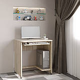 Стіл комп'ютерний Міні ультра Еверест дуб сонома (DTM-2640), фото 2