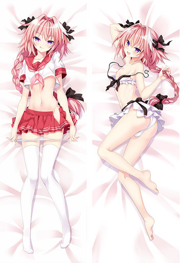 Дакімакура 150х50 см Астольфо FateGrand Order FateGO FGO Astolfo Rider   Подушка з наволочкою обнімашка двухсторння, фото 1