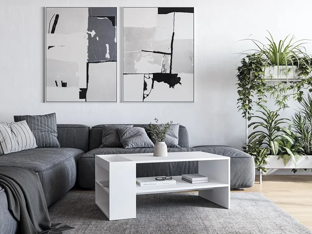 Журнальний столик Murcia, білий, фото 1