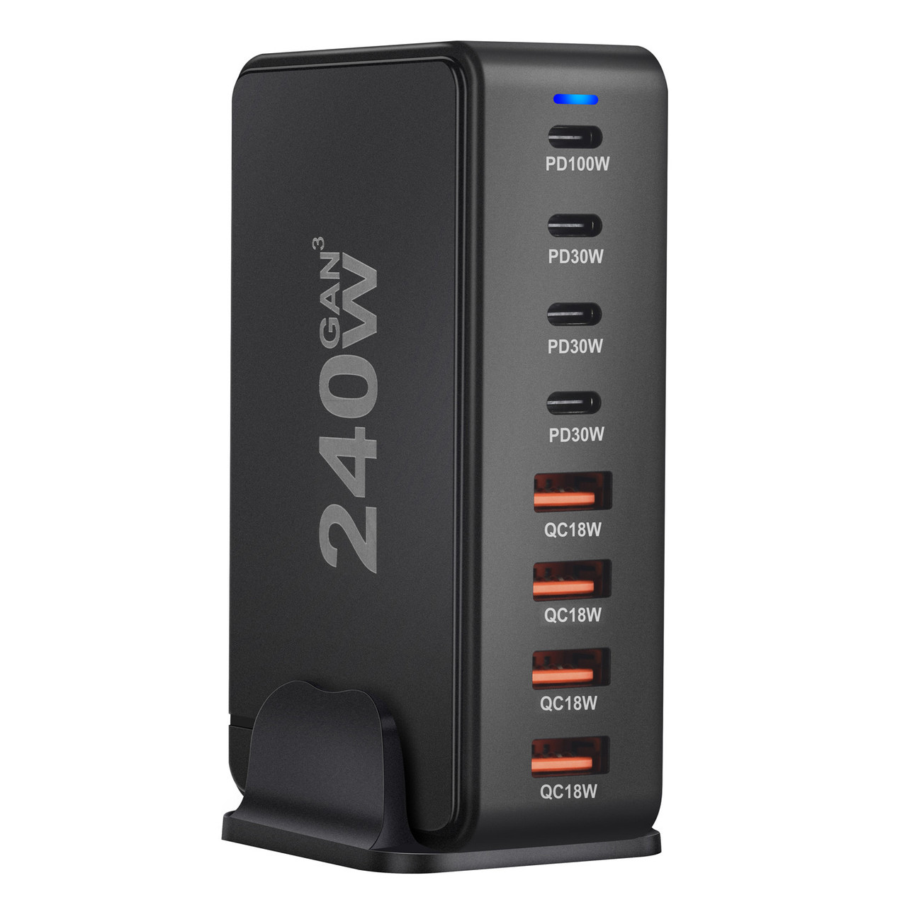 Зарядний пристрій GAN 3 240 ватт YMS - 858 PD100 PowerCharge, фото 1
