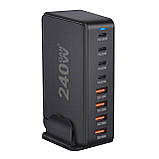 Зарядний пристрій GAN 3 240 ватт YMS - 858 PD100 PowerCharge, фото 3