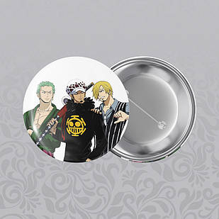 Значок 56 мм Аніме One Piece 012