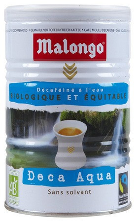 Malongo Deca Aqua Decaffeinated кава мелена з/б 250 г, фото 1