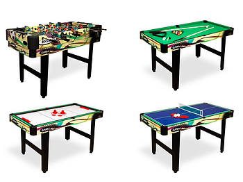 Настільний футбол, теніс, аерохокей і більярд 4 B1 Palermo 121см