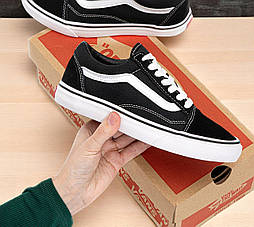 Кеди Vans old Skool Slim літні чоловічі та жіночі підліткові кеди vans old school замшеві. Живе фото, ванс олд скул, венси
