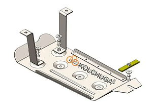 Захист двигуна Renault Duster (з 2015-2023) Кольчуга