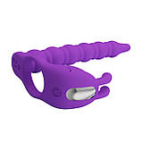 Насадка на член Pretty Love Blackney Vibrating Enhacer Purple, фото 4