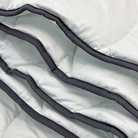 Ковдра зимова гіпоалергенна Tendre Сатин Біла Полуторний розмір 140х205 см