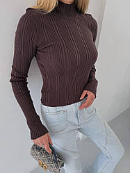 Базовий жіночий гольф пряжа бавовна Ssmn2279