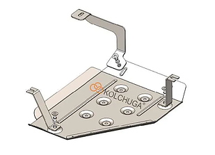 Захист двигуна Renault Duster (з 2015-2023) Кольчуга