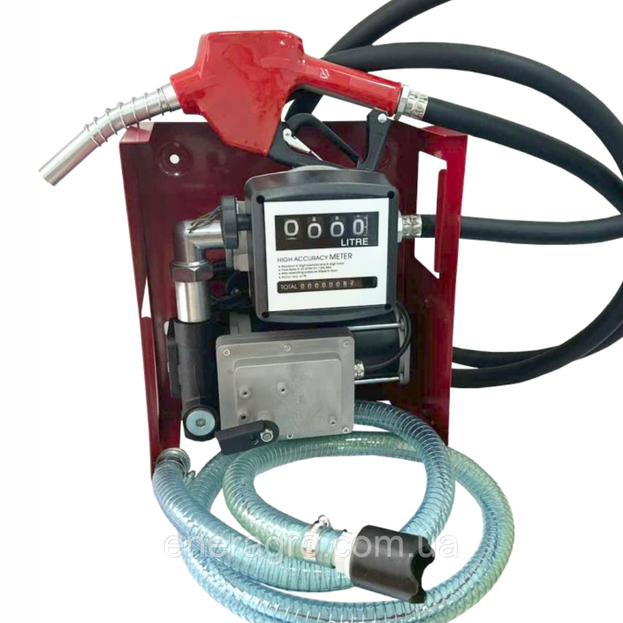 Міні АЗС, заправна колонка для перекачки бензину Револьт 50 л/хв, 220В, фото 1