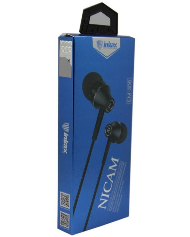 Навушники дротові INKAX EM306 YU227