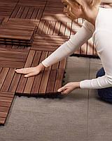 Плитка для тераси ACCETTURA сертифікована, колір акація коричневий