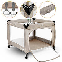 Складаний дитячий манеж CARETERO QUADRA 93х93 см + переносна сумка