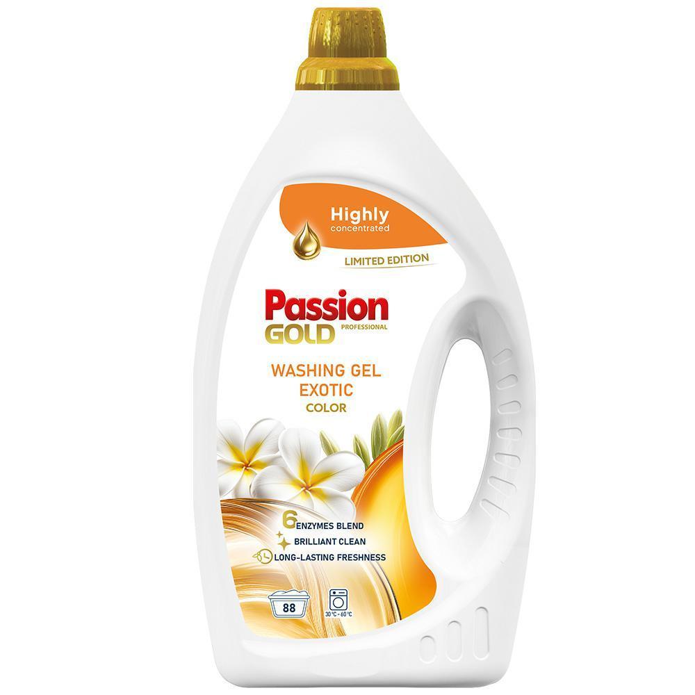 Гель для прання PASSION GOLD COLOR EXOTIC 3,52 л.