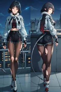 Дакимакура 150х50 см Хошими Мияби Хосими ZZZ Zenless Zone