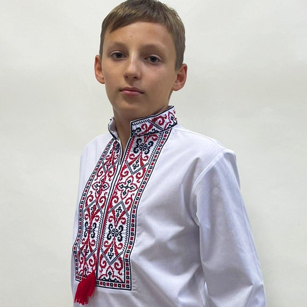 Вишиванка для хлопчиків "Йосип" червоний