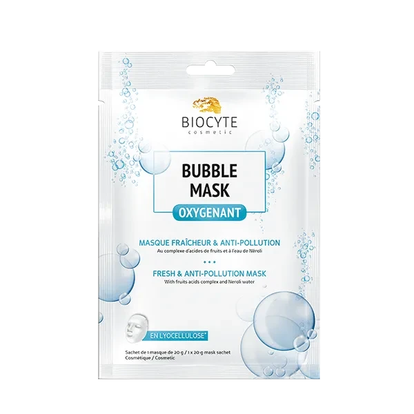 Biocyte Bubble Mask Бульбашкова маска очищає й освіжає шкіру обличчя