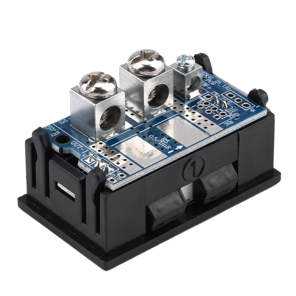 Компактний амперметр-вольтметр із внутрішнім шунтом 30 В 50 А, фото 1