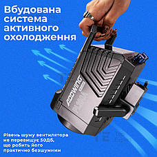 Відеосвітло прожектор Addwing PL-100A-01 постійне світло зі штативом 2,1 м для фото, відео. Студійне світло., фото 6
