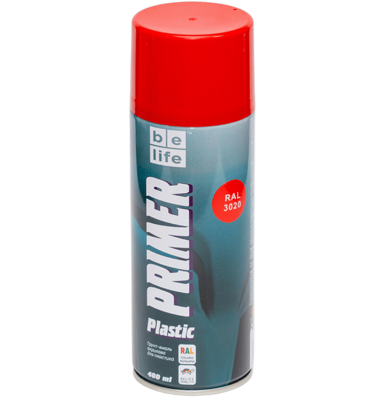 Ґрунт Belife Primer Plastic червоний (RAL 3020)