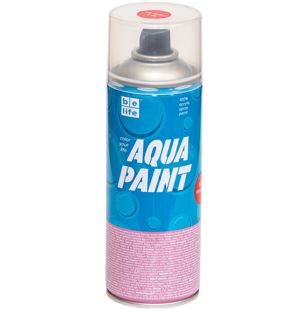 Фарба Belife Aqua Paint червона шовковисто-матова (А6)
