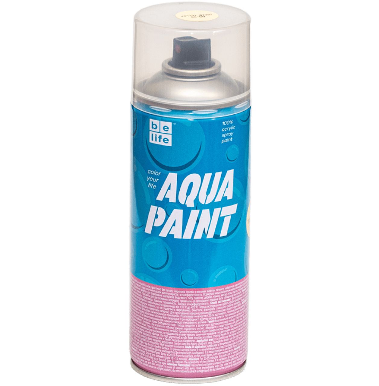 Фарба Belife Aqua Paint кремово-жовта шовковисто-матова (А33)
