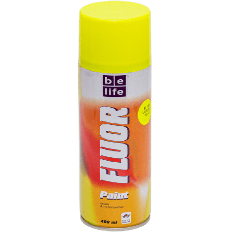 Фарба Belife Fluor Paint жовта (1005), фото 1