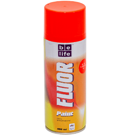 Фарба Belife Fluor Paint червона (1001), фото 1