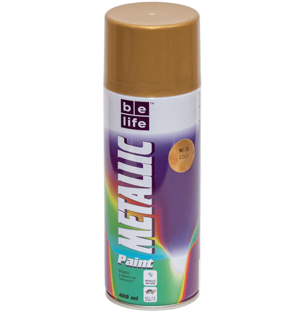 Фарба Belife Metallic Paint золота (35)