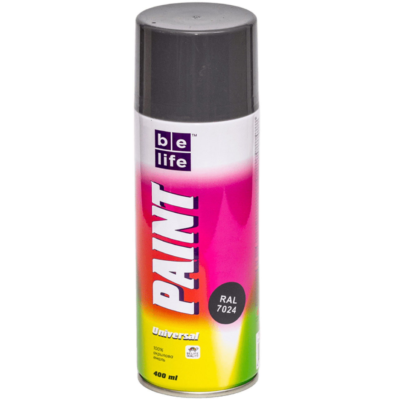 Фарба Belife Universal графітова матова (RAL 7024M)