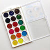 Акварельні фарби Гамма Творчість, 18 кольорів, без пензлика, фото 3