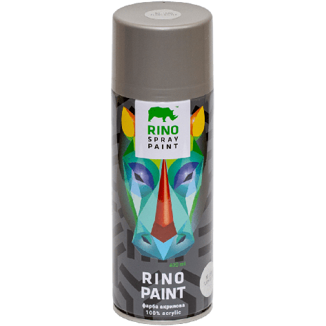 Фарба Rino Spray Paint Metallic срібний спалах (RP-1580), фото 1