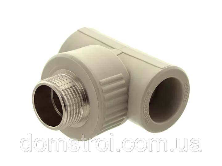 Трійник PPR пайка-різьба 25х1/2" НР KOER (KP0130) (37)