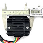 Реле-регулятор напруги зарядки для квадроцикла/мотоцикла 150–200 см³ (5 pin, малий роз'єм), фото 5