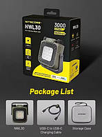 Антимоскітний ліхтар Nitecore NWL30 з Power Bank — універсальний для кемпінгу, риболовлі