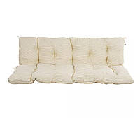 Подушка для кріплення до гойдалки завдовжки 150 см Frigiliana зі смужками