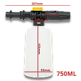 Пінна насадка для мийки високого тиску Керхер міні S0901, фото 4