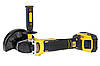 Шліф-машина кутова акумуляторна безщіткова dewalt ø125mm 18v 2x5ah 800w 9000 об/хв DCG405P2, фото 8