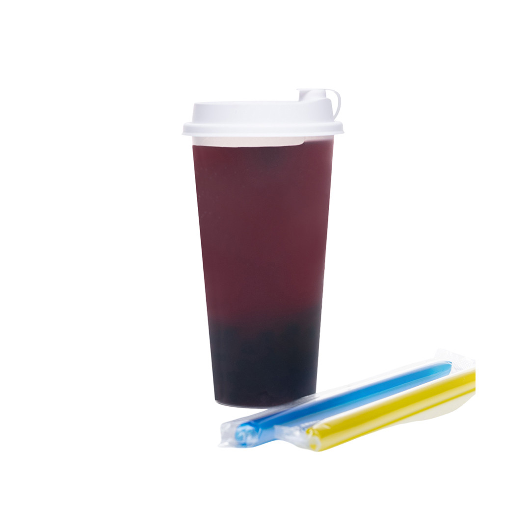 Напій Bubble Tea Bon Classic Виноград з кульками чорниця 300 мл