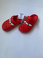 Крокси Crocs Lightning McQueen дорослі червоні світлодіодні оригінал