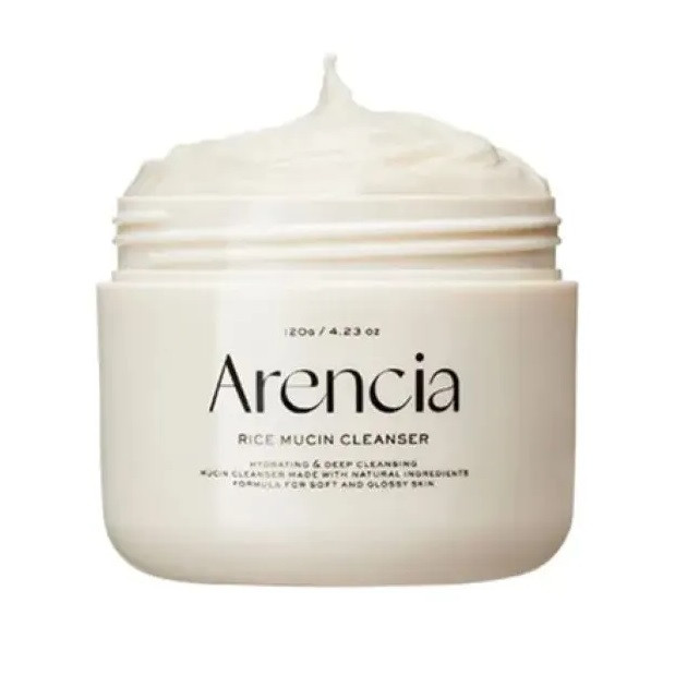 Очищувальний засіб з муцином равлика Arencia Rice Mucin Cleanser 120 грам